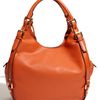 Michael By Michael Kors Bedford  Large Shoulder Tote in Orange (burnt orange) - Lyst
