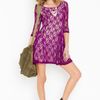 Nasty Gal Iris Lace Dress in Purple (violet) - Lyst