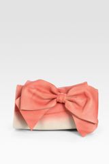 RED Valentino Ombre Chain Clutch