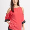 Sachin & Babi Irylianna Open Shoulder Top in Red (watermelon) - Lyst