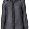 Topshop Madison Blouse By Goldie** in Black (ivory) - Lyst