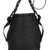 Alexander Wang Diego Texturedleather Bucket Bag in Black - Lyst