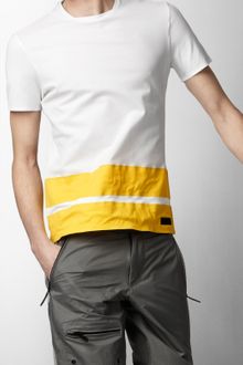 Burberry Sport Stripe Cotton Piqué T-shirt - Lyst
