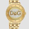 D&g Prime Time Bracelet Watch in Gold - Lyst
