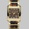 Michael Kors Tortoise Link Square Watch in Brown - Lyst