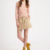 A.p.c. Striped Top in Pink (rouge) - Lyst