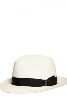 Borsalino Panama Fine Straw Hat - Lyst