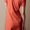 Burberry Brit Cotton Pique Polo Dress in Brown (bright clementine) - Lyst