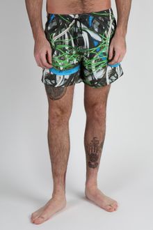 Christopher Kane Mens Blue Cable Swim Shorts - Lyst