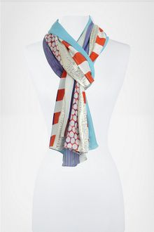 Diane Von Furstenberg Boomerang Scarf 20x80 - Lyst