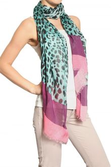 Dolce & Gabbana Leopard Print Woven Modal Cashmere Scarf - Lyst