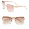 Givenchy Modified Square Sunglasses in Pink (black-gold) - Lyst