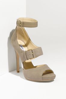 Jimmy Choo Leona Buckle Sandal - Lyst