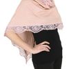 Marucelli Jersey and Lace Scarf in Pink (rose) - Lyst