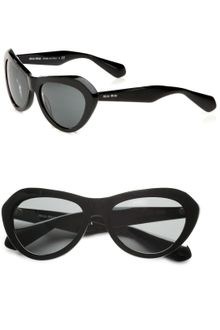 Miu Miu Cateye Plastic Sunglasses - Lyst