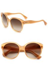 Miu Miu Round Plastic Sunglasses