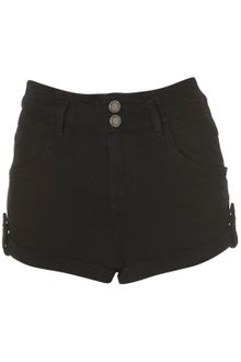 Moto High Waisted Hotpant - Lyst