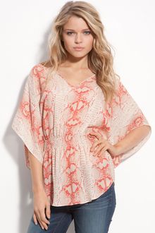 Parker Printed Silk Top - Lyst