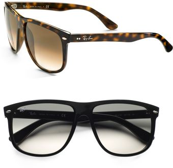 Ray-Ban Flattop Boyfriend Sunglasses - Lyst
