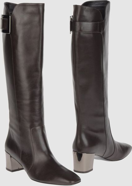 roger vivier knee high boots