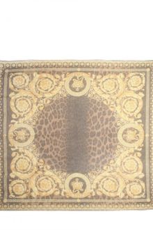 Versace Barrocco Modal Cashmere Twill Foulard - Lyst