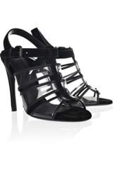 Bottega Veneta Spritza Suede and Pvc Sandals