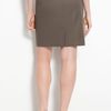 Halogen Stretch Cotton Pencil Skirt in Gray (mushroom) - Lyst