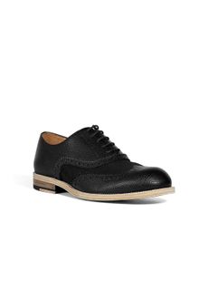 Marc Jacobs Black Lace Up Brogues - Lyst