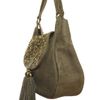 Sara Berman Louis Purse Top Tote in Green (sage) - Lyst