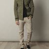Valentino CottonLinen Jacket in Khaki for Men - Lyst