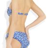 Miu Miu Printed Underwired Halterneck Bikini in Blue - Lyst