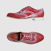 Santoni Laced Shoes in Red - Lyst