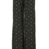 Topshop Ditsy Floral Wide Leg Trousers in Black - Lyst