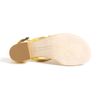 Vera Wang Lavender Eleanor Sandal in Yellow (golden) - Lyst