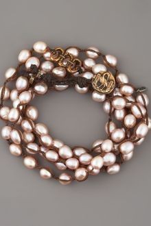 Love Heals Pearl Wrap Bracelet - Lyst