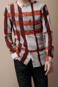 Burberry Brit Eclectic Check Cotton Shirt - Lyst
