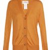 Maison Martin Margiela Fine SilkKnit Cardigan in Orange - Lyst