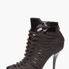 Alexander Wang Suede Andi Heels in Black - Lyst