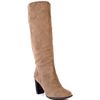 Bcbgmaxazria Wish  Dark Spice Suede in Beige - Lyst