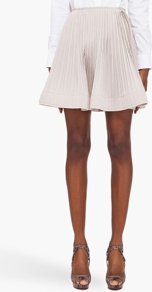 Lanvin Silk Blend Ballet Skirt - Lyst