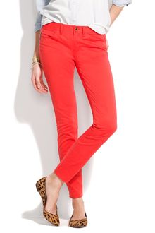 Madewell  Skinny Ankle Colorpop Jeans - Lyst