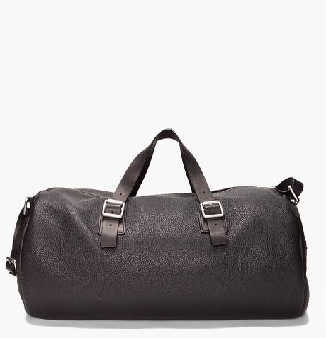 marc jacobs leather duffle bag