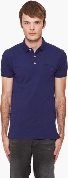 Marc By Marc Jacobs Logo Polo in Blue for Men (midnight) - Lyst