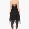 Marc Jacobs Tulle Strapless Dress in Black - Lyst