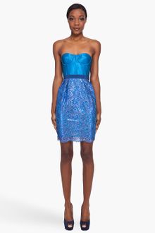 Matthew Williamson Silk Blend Cocktail Dress - Lyst