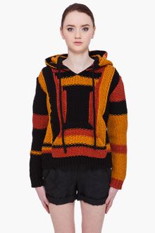 Proenza Schouler Caramel Combo Baja Hoodie - Lyst