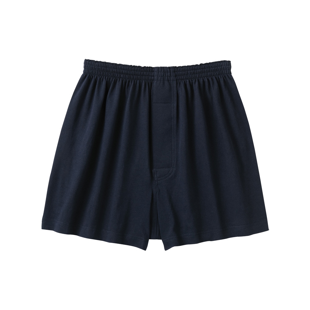 Uniqlo Cotton Jersey Boxer Shorts in Blue for Men (navy) Lyst