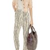 Alexander Mcqueen Faithful Pebblestamped Patent Leather Tote in Brown - Lyst