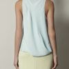 Diane Von Furstenberg Wanata Top in Blue (light aqua) - Lyst