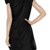 La Petite Salope Twisted Cottonvoile Dress in Black - Lyst